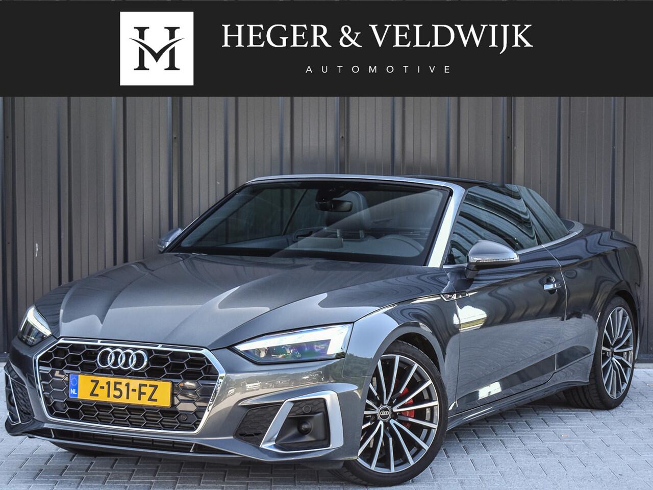 Audi A5 Cabriolet 40 TFSI S EDITION | BANG&OLUFSEN | LEDEREN SPORTSTOELEN | AMBIANCE INTERIEUR | NECKHEATING | PHONE BOX |