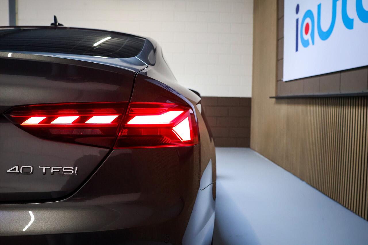 Audi A5 Sportback 40 TFSI S-Line Optiek Matrix LED/Leder/ACC/Virtual Cockpit/Camera/Keyless/Elek. stoelen/19"