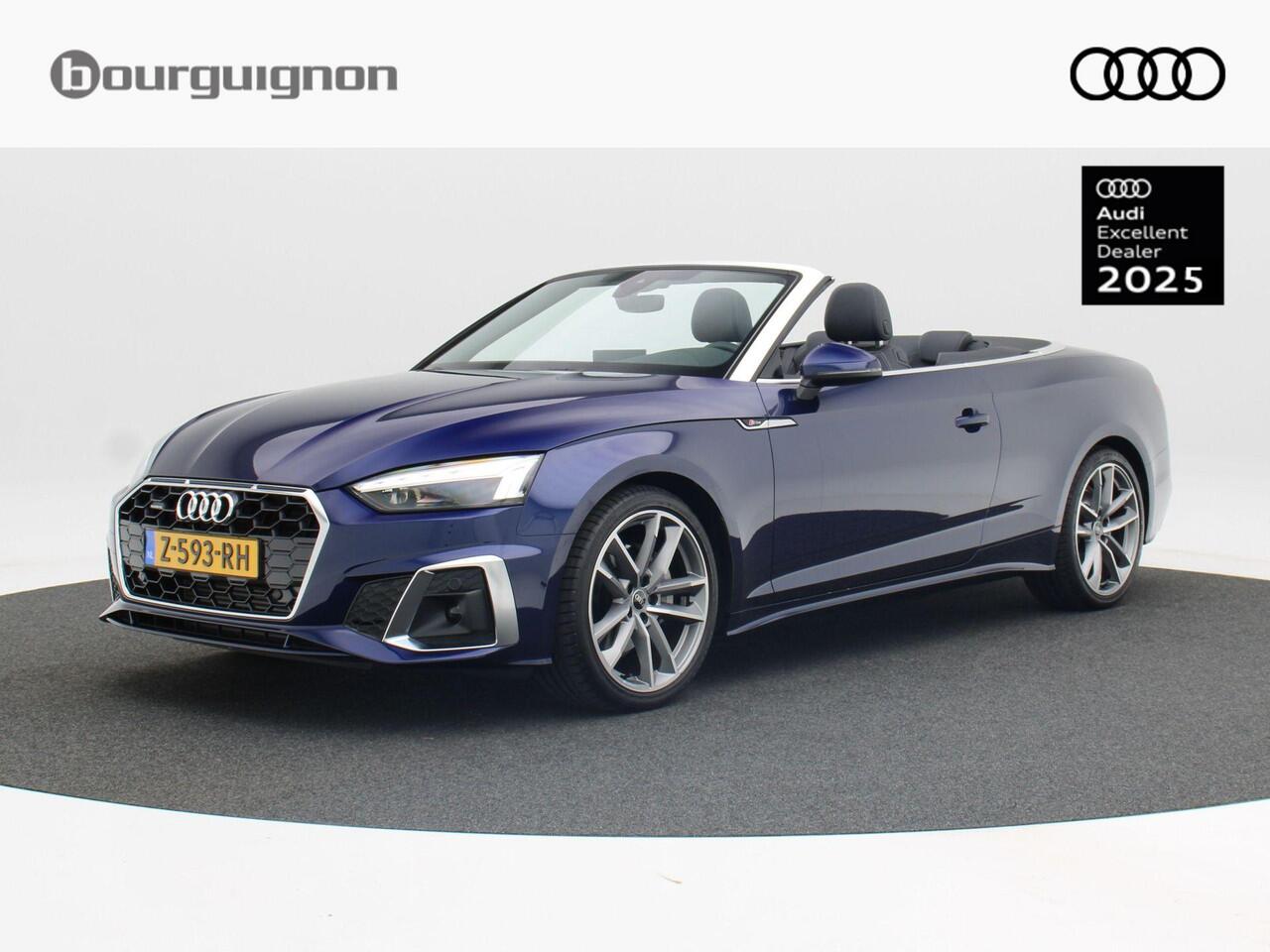 Audi A5 Cabriolet 40 TFSi 204 Pk Automaat quattro S-Line | Full LED | Navigatie | Nekverwarming | 19 Inch | Camera | Carplay | 8.678 Km!!