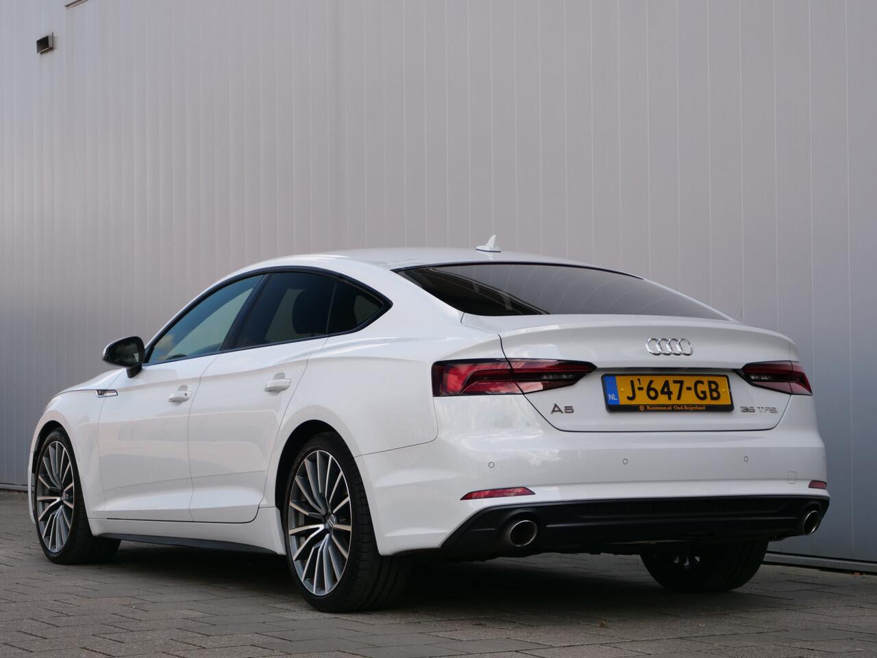 Audi A5 Sportback 35 TFSI 150pk Sport S-line Black edition Automaat Navigatie / 19 inch / Virtual cockpit