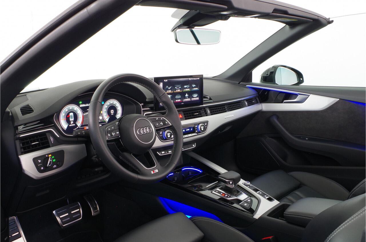 Audi A5 Cabriolet 45 TFSI quattro S edition 266pk > Full S-Line/cabrio/Leer/18inch/camera