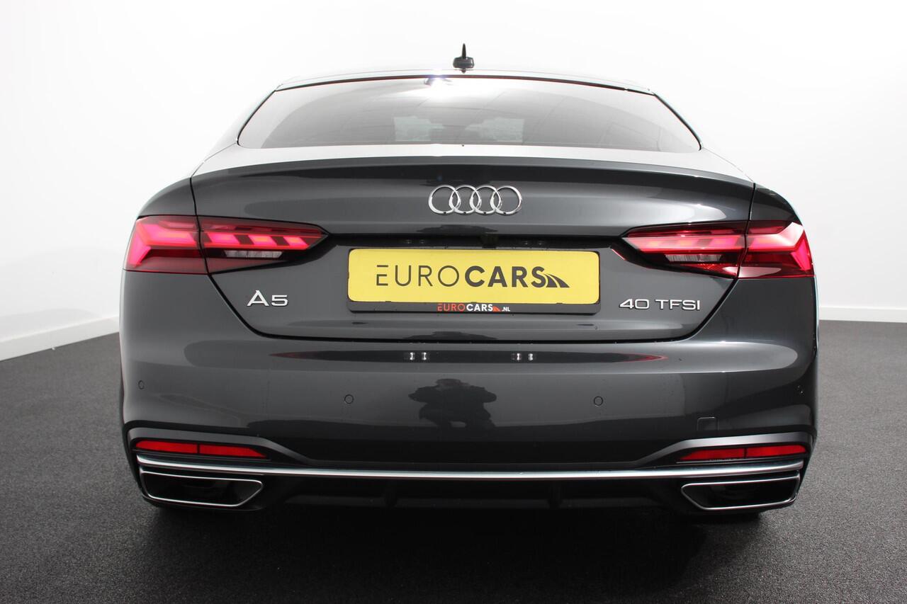Audi A5 Sportback 40 TFSI Prestige Plus S-Tronic Navigatie Apple Carplay/Android Auto Camera Climate Control Virtual Cockpit Led Dab Electrisch bedienbare achterklep Stoel verwarming