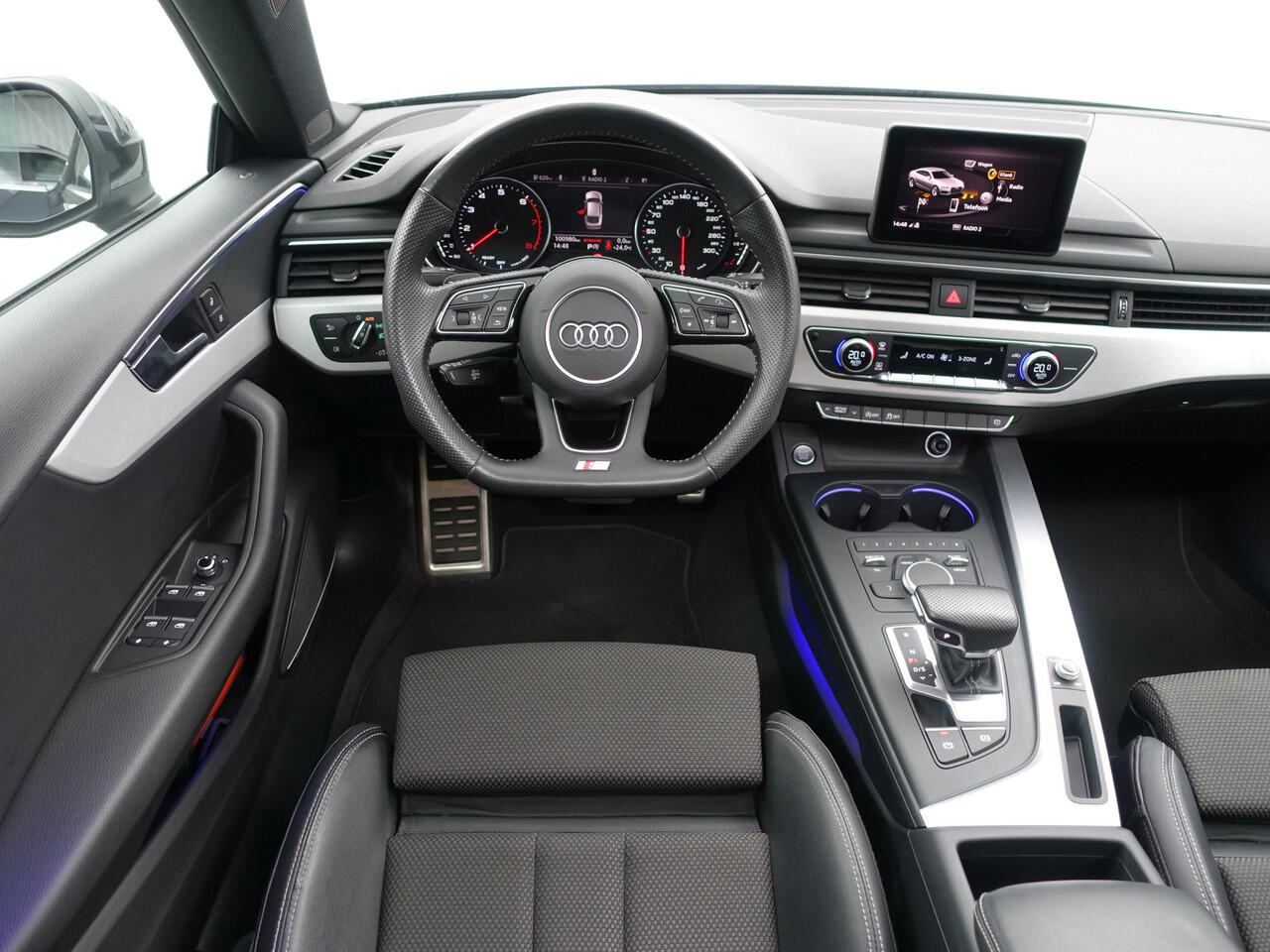 Audi A5 Sportback 40 TFSI S Line+ Aut- Panoramadak, Bang Olufsen, Sfeerverlichting, Xenon Led Matrix, Sport Interieur