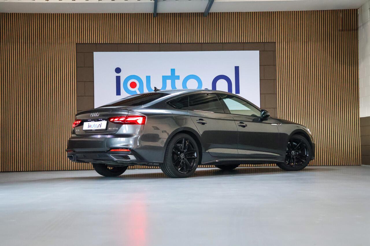 Audi A5 Sportback 40 TFSI S-Line Optiek Matrix LED/Leder/ACC/Virtual Cockpit/Camera/Keyless/Elek. stoelen/19"
