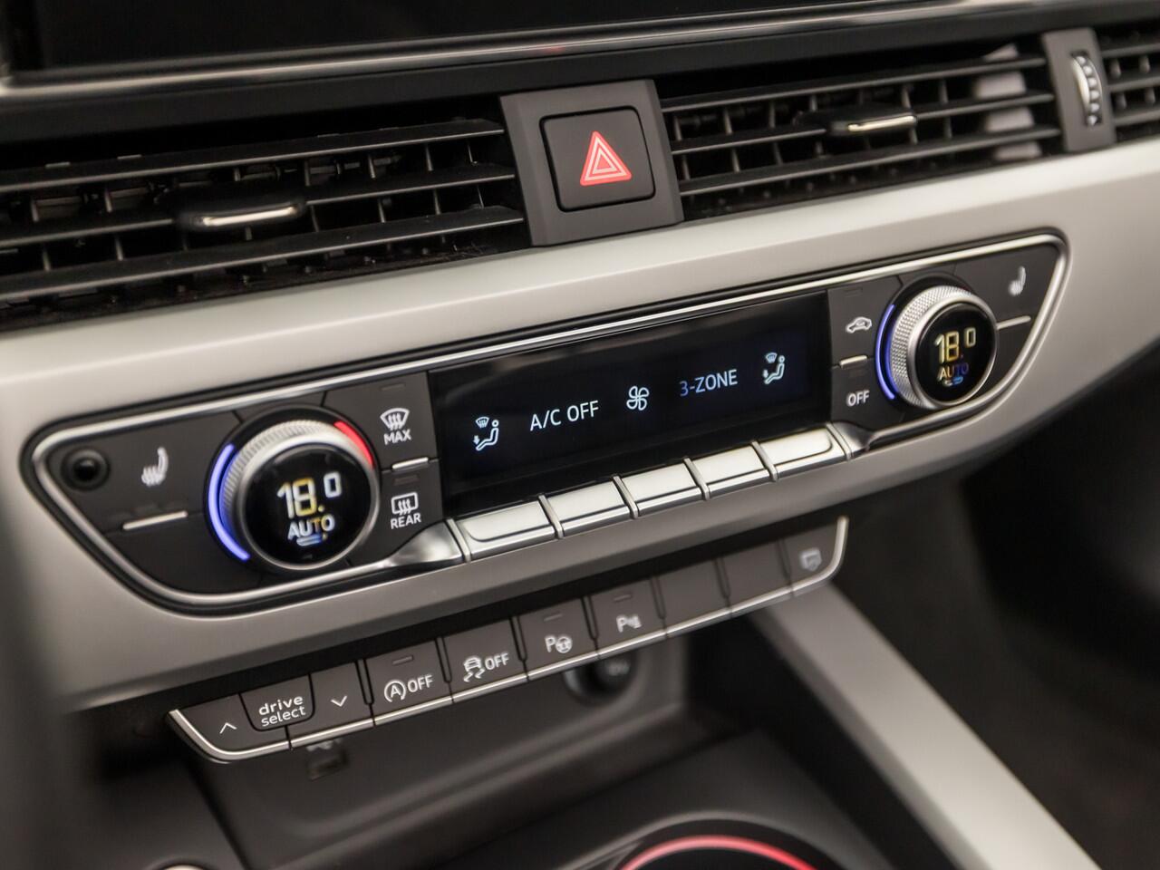 Audi A5 Cabriolet 40 TFSI S-Line Sport 204Pk Automaat (VIRTUAL COCKPIT, APPLE CARPLAY, GROOT NAVI, LEDER/ALCANTARA, MEMORY SEATS, ADAPTIVE CRUISE, STOELVERWARMING, SFEERVERLICHTING, KEYLESS, DAB+, NIEUWSTAAT)