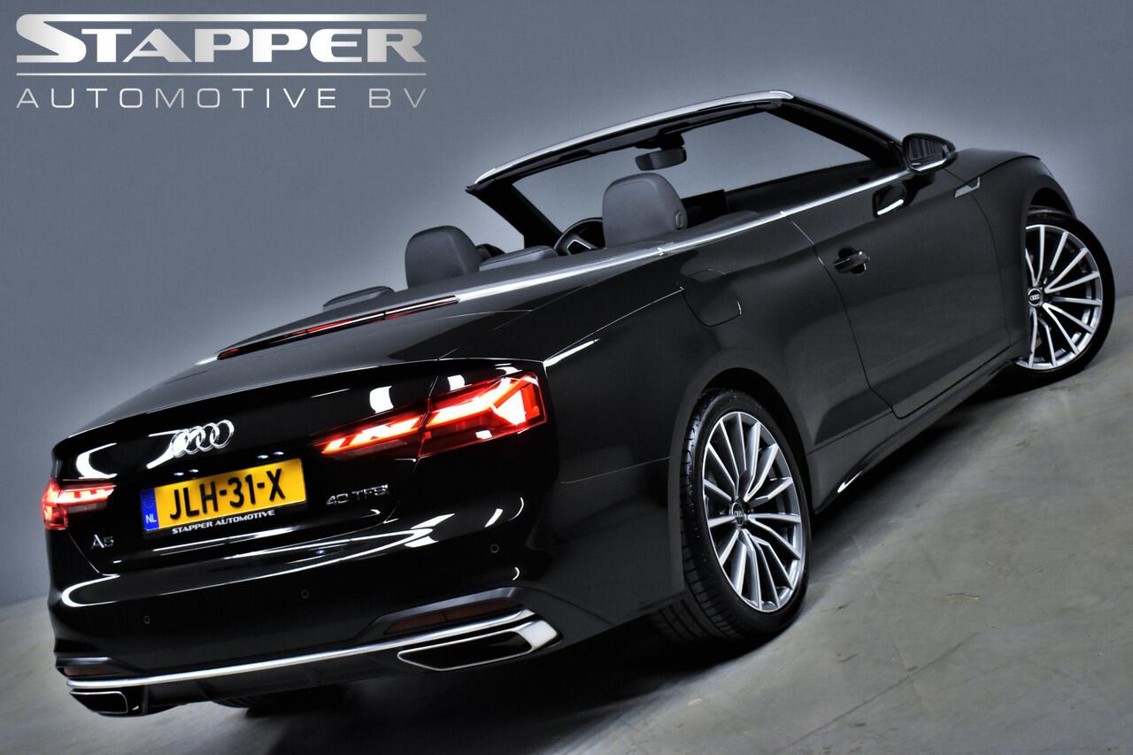 Audi A5 Cabriolet 40 TFSI 204pk Pro Line Automaat CarPlay/Keyless/Navi/Led/Leer/Stoelverw./Pdc/Lmv