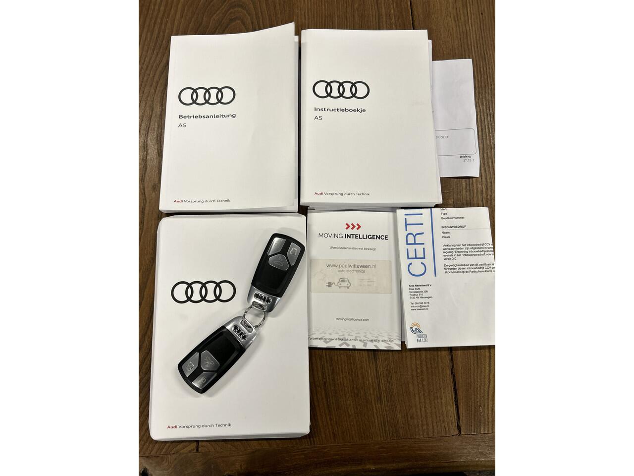 Audi A5 Cabriolet 40 TFSI S edition 3X S-Line | Facelift | Digital dashboard | Adaptieve cruise control | Achteruitrijcamera | Stoel+Nekverwarming | Head up display | Keyless | Apple carplay | Navigatie | Parkeersensoren v+a | Lane assist | Matrix LED