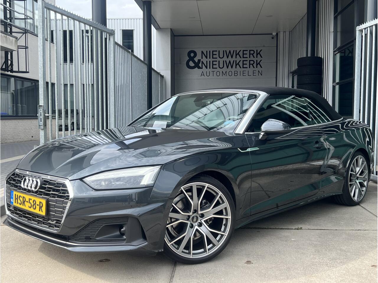 Audi A5 Cabriolet 35 TFSI S edition | TREKHAAK | CARPLAY/ANDROID | NAVI | ADAPTIVE CRUISE CONTROL | KEYLESS | CLIMATE CONTROL | LMV 20'' | PDC | ELKTR. MEMORY STOELEN | STOELVERWARMING | LED | BLUETOOTH