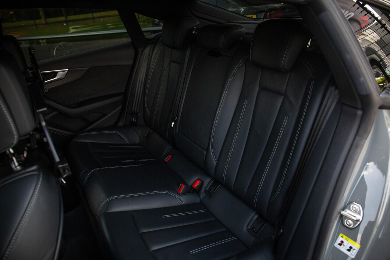 Audi A5 Sportback 40 TFSI Sport S-line Black edition , Matrix, Origineel Nederlands, Nardo Grey, Leder