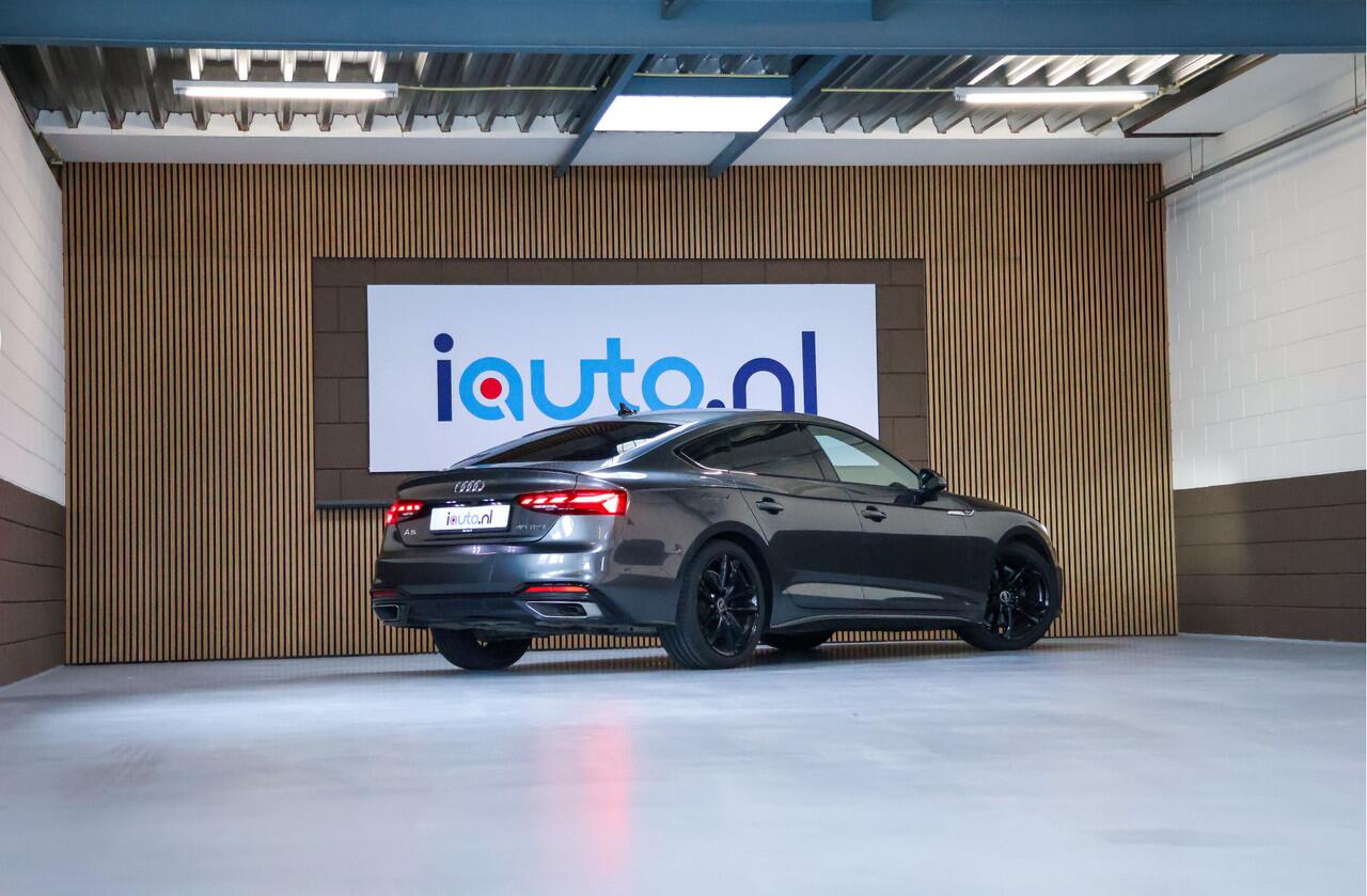 Audi A5 Sportback 40 TFSI S-Line Optiek Matrix LED/Leder/ACC/Virtual Cockpit/Camera/Keyless/Elek. stoelen/19"
