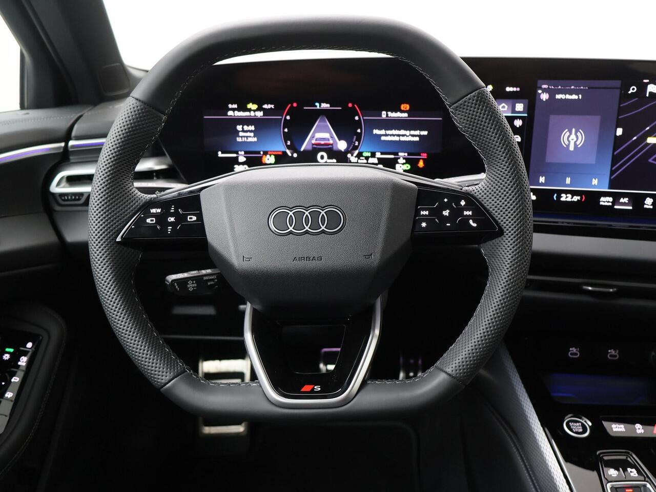Audi A5 Avant S edition 40 TFSI S tronic | S line | Adaptive cruise controle | Lederen interieur | Elektrisch verstelbare stoelen | Ambienteverlichting multi color | Privacy glass |