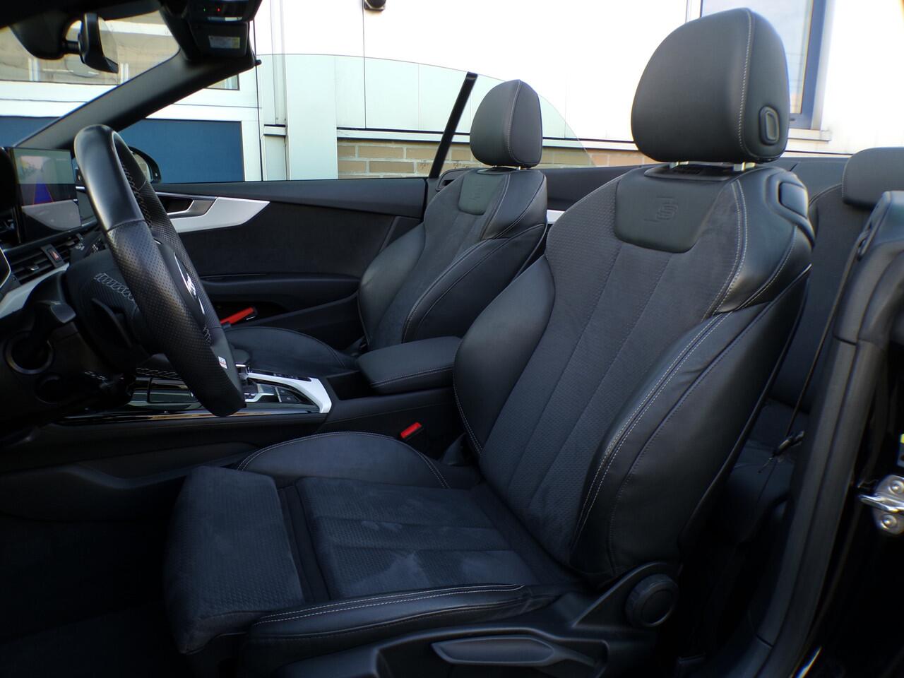 Audi A5 Cabriolet 40 TFSI S edition, Automaat / Trekhaak / Carplay + Android Auto / Matrix LED / Keyless / Sensoren + Camera / 20'' LMV