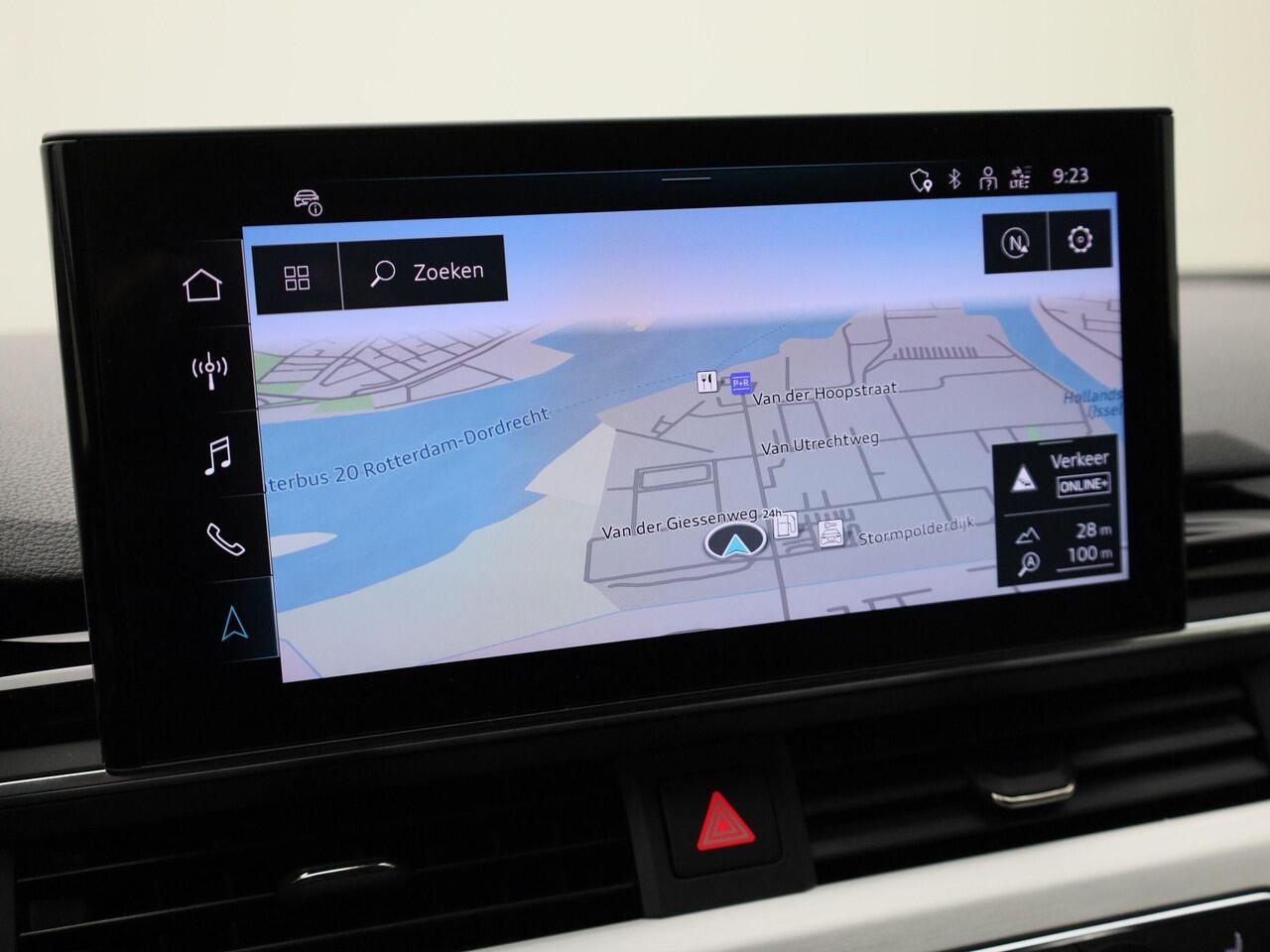 Audi A5 Sportback 40 TFSI/204PK S Line · Leder · Elektrische stoel verstelling · Camera · Apple/Android Car Play · Adaptive Cruise Control ·