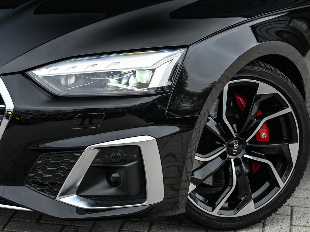 Audi A5 Cabriolet 3.0 TFSI S5 quattro · Head-up ·Trekhaak · Massage · Matrix led · RS-seats · 360 Camera · Keyless · Memory seats · Carbon