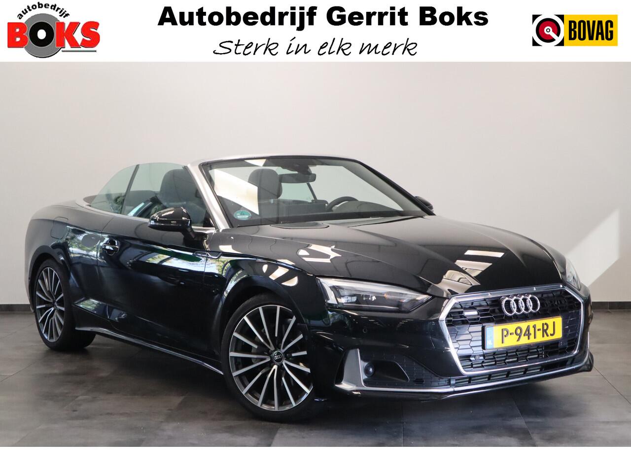 Audi A5 Cabriolet 40 TFSI quattro S edition Cruise/Climate 19''LM Navi Elektrische stoelen 204PK 24 maanden garantie mogelijk (*vraag naar de voorwaarden)