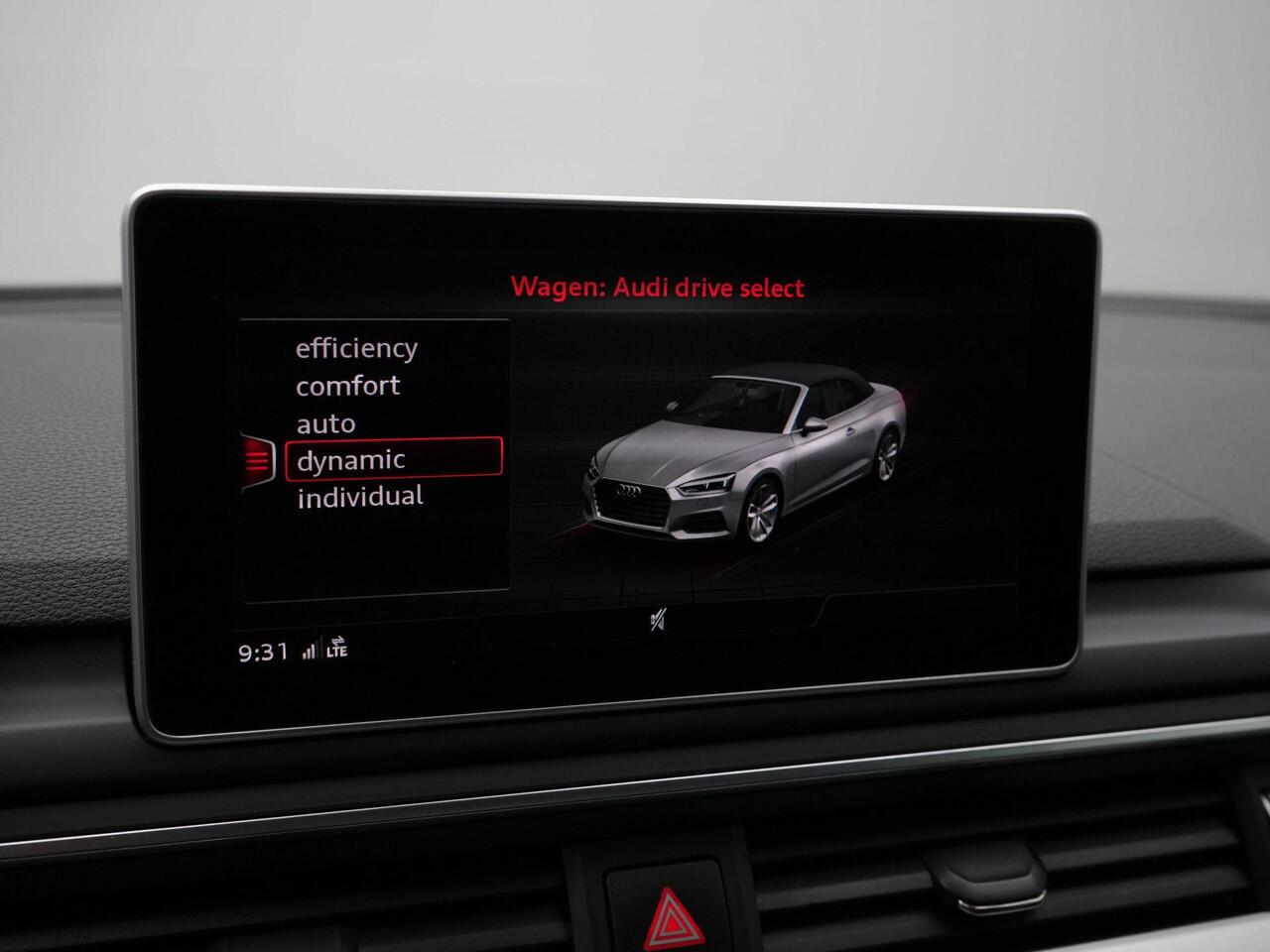 Audi A5 Cabriolet 40 TFSI Sport 190 pk S-tronic S-Line Edition | Matrix LED | Leder/alcantara | Achteruitrijcamera | Stoelverwarming | Navigatie