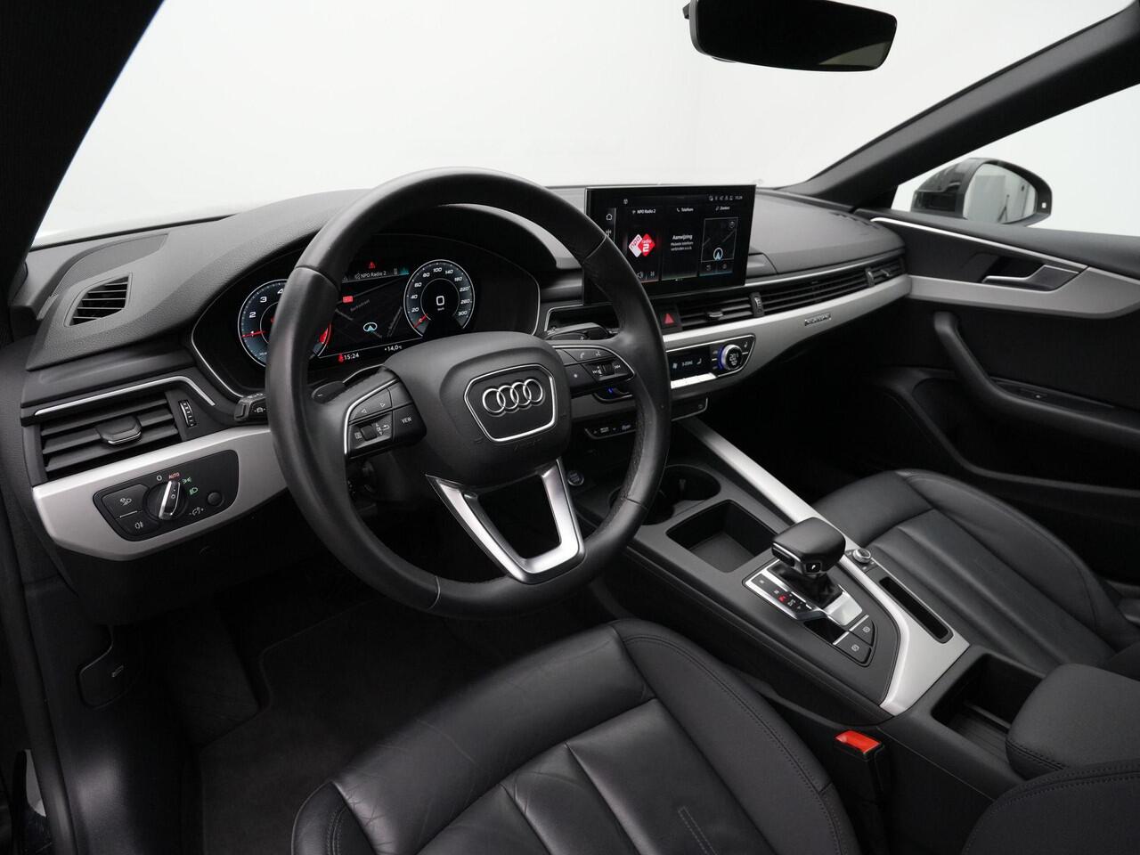 Audi A5 Sportback 45 TFSI 265 pk S-tronic Quattro S-Line | Demperregeling | Leder | Elektr. verstelbare stoelen | Achteruitrijcamera | Adaptive Cruise