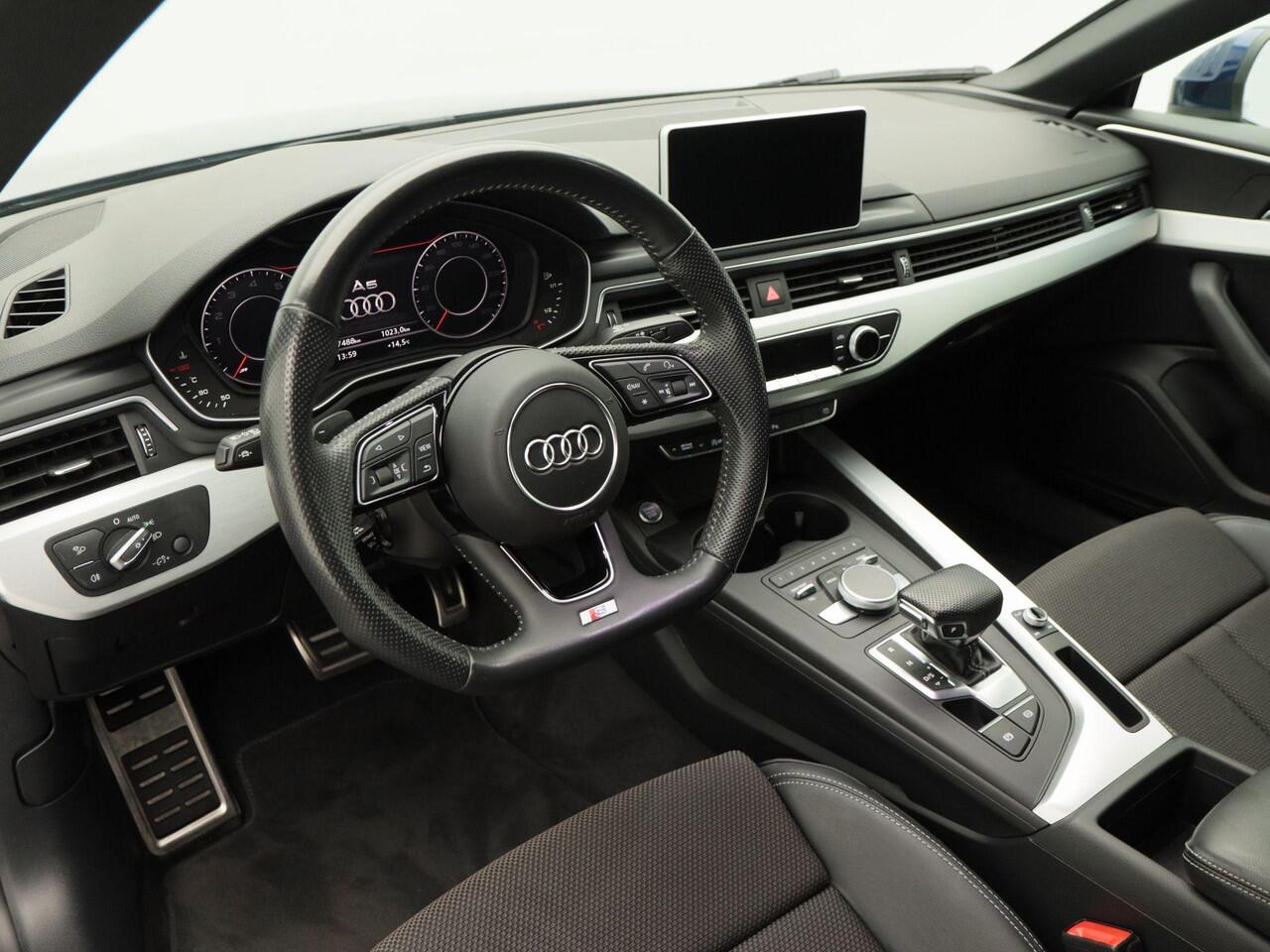 Audi A5 Sportback 35 TFSi 150 Pk Automaat S-line | Adapative Cruise | Climate Control | Stoelverwarming | Navigatie | Camera | 18 inch | 87.482 Km!!