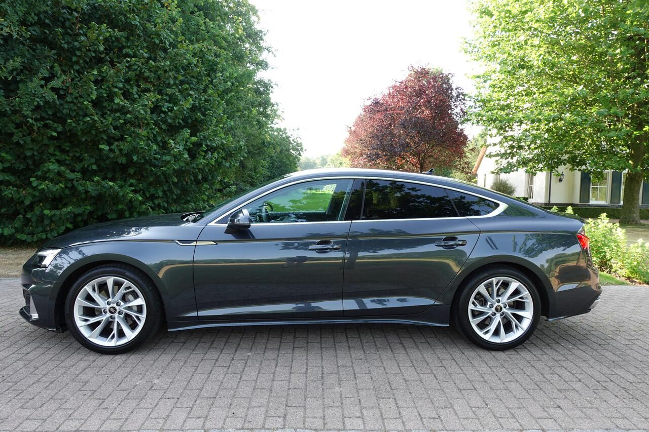 Audi A5 Sportback 40 TFSI | LED | CarPlay | Stoelverwarming | Camera | Elektrische klep | Leder | Keyless | Navi |