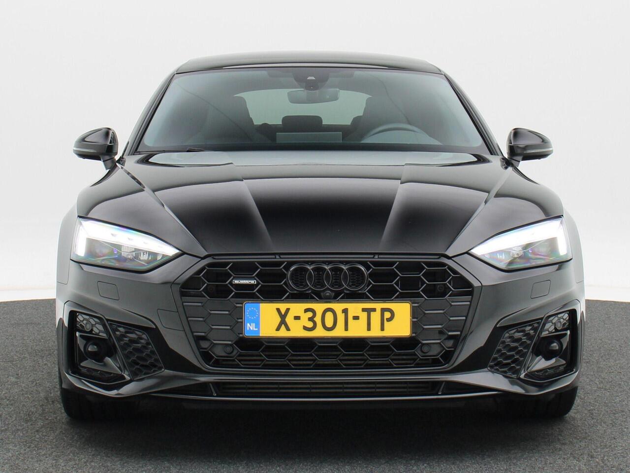 Audi A5 Sportback 45 TFSi 265 Pk Automaat quattro S edition | Panoramadak | 20 Inch | B&O Audio | Trekhaak | Adaptive Cruise | Zwart Optiek | 85.553 Km!!