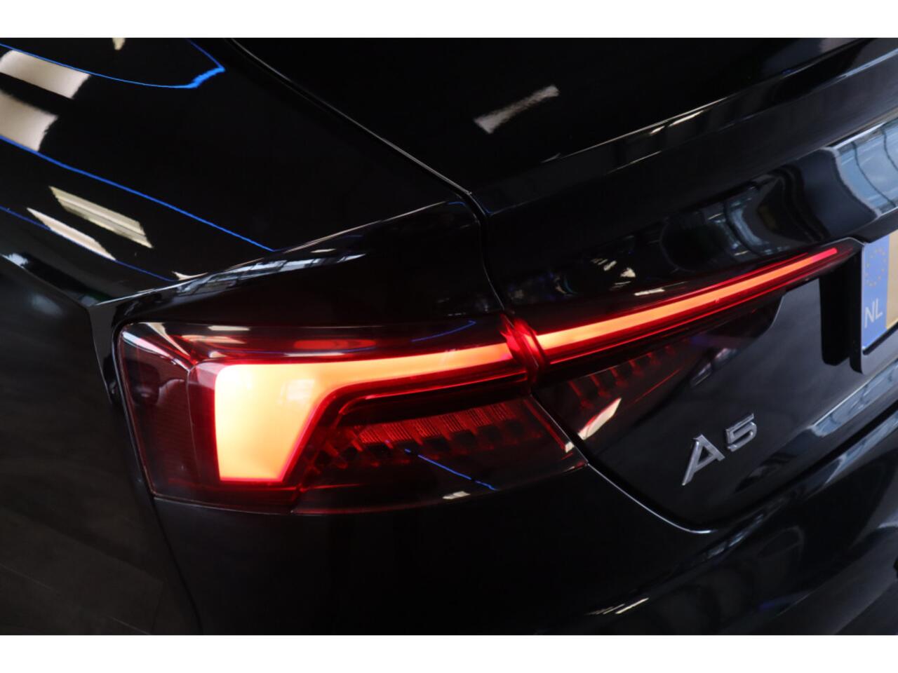 Audi A5 Sportback 35 TFSI Sport S-line edition Cruise Climate Navi N Gloss Black wielen