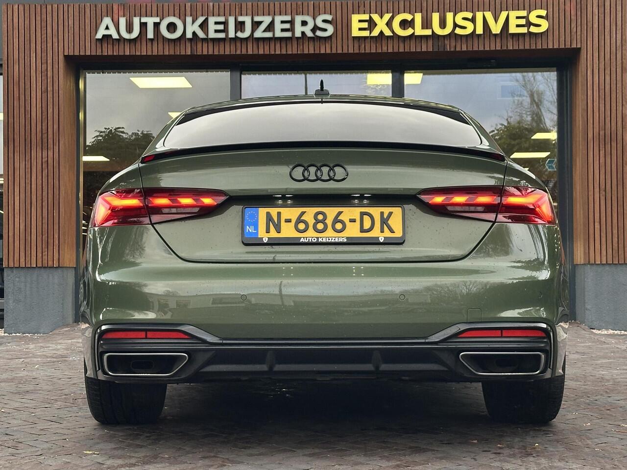 Audi A5 Sportback 40 TFSI S edition Competition S Line LED Virtual Dash DAB+ Passagiers Display