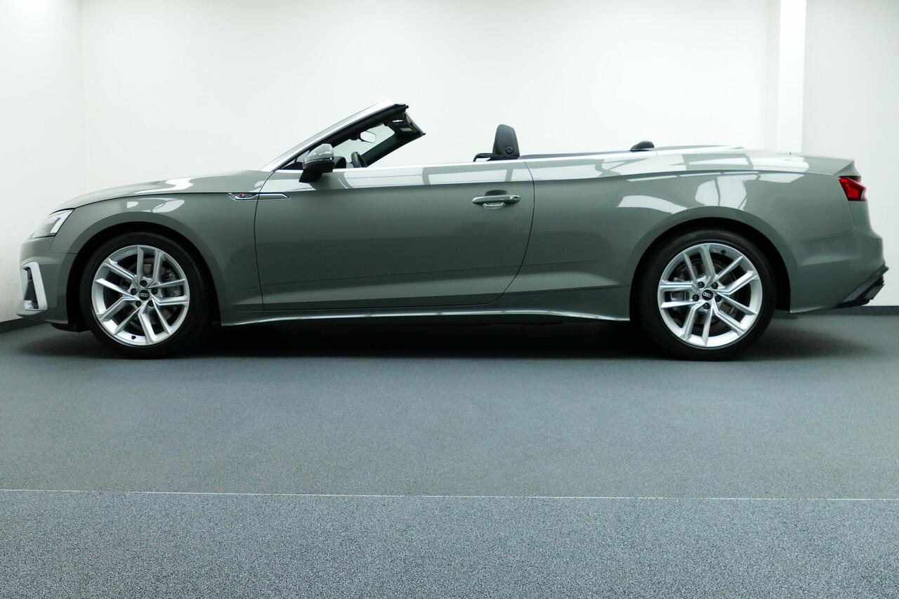 Audi A5 Cabriolet 35 TFSI S edition S-Line Bj2021. Leer, StoelVerw, Virt Cockpit, Navi, 19"LMV