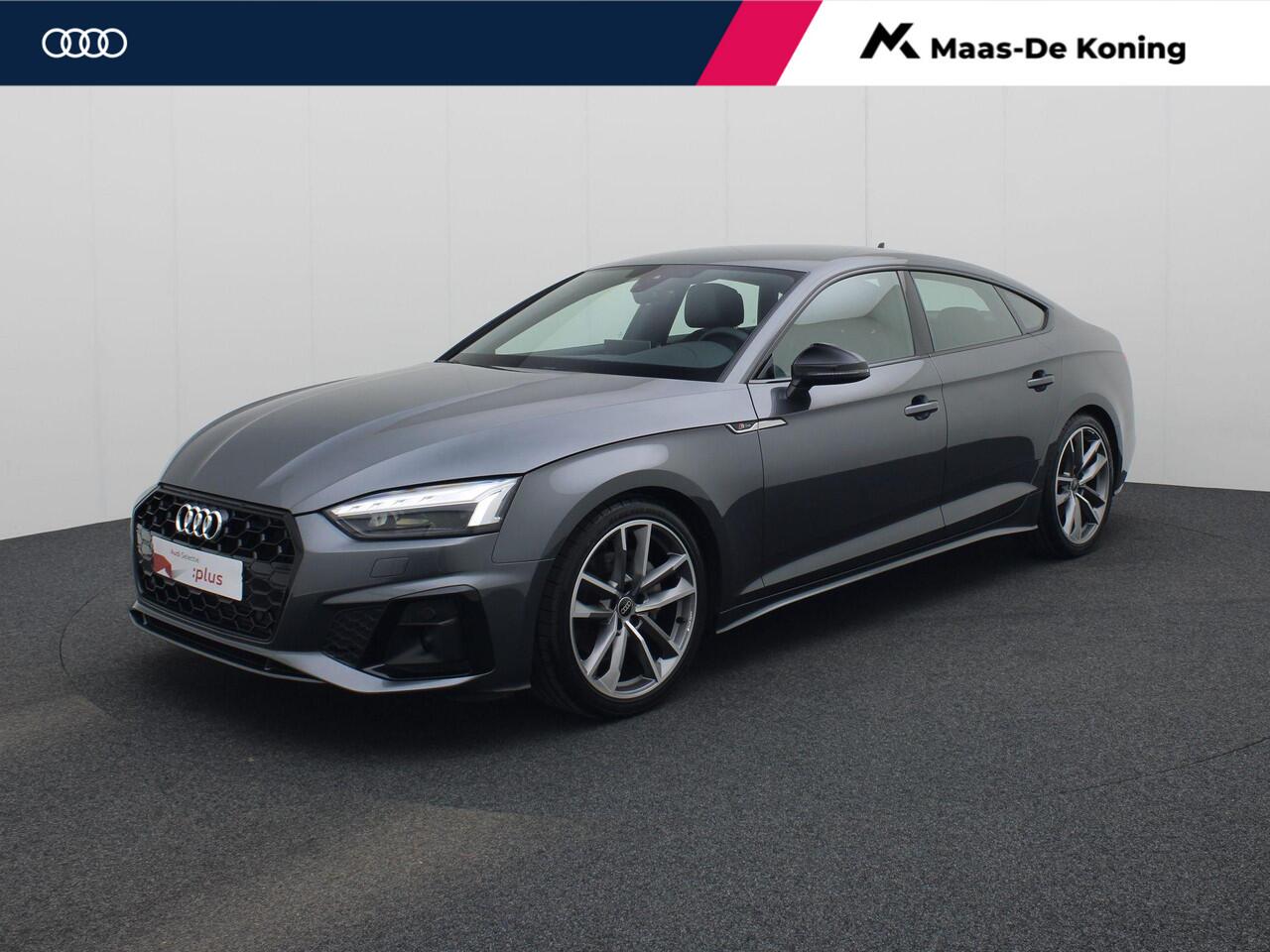 Audi A5 Sportback 40 TFSI/204PK S Line · Leder · Elektrische stoel verstelling · Camera · Apple/Android Car Play · Adaptive Cruise Control ·