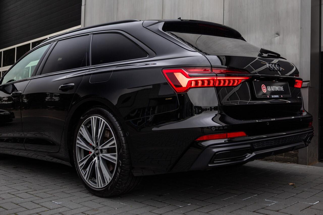 Audi A6 Avant 55 TFSI e 367 pk Quattro Competition S-Line / HD-Matrix-LED/ Pano-Dak/ 360-Camera/ Adap.Cruise/ Black-Optiek/ Sport-Stoelen/ Stoel.Verw/ 20'' LMV