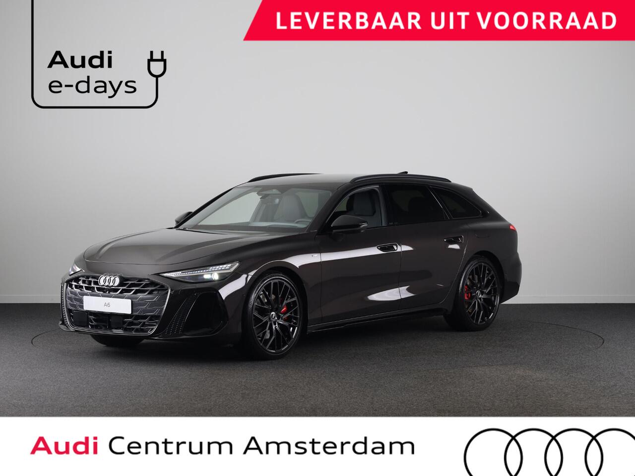 Audi A6 Avant S edition Competition e-hybrid 270 kW / 367 PK | Luchtvering | MMI experience pro | Tech plus | Panoramadak |