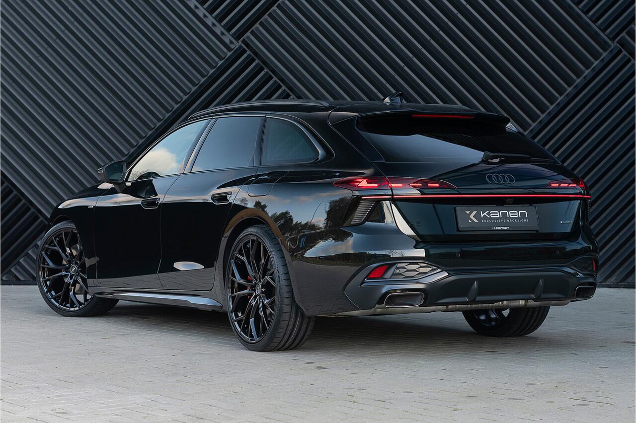 Audi A6 Avant 2.0 e-hybrid quattro 270 KW S edition Competition Alle Opties ACC B&O Midnightgrun S Stoel 360 Camera Pano Luchtv. Vielwielbes. AmbientPro Trekhaak FULLOPTION