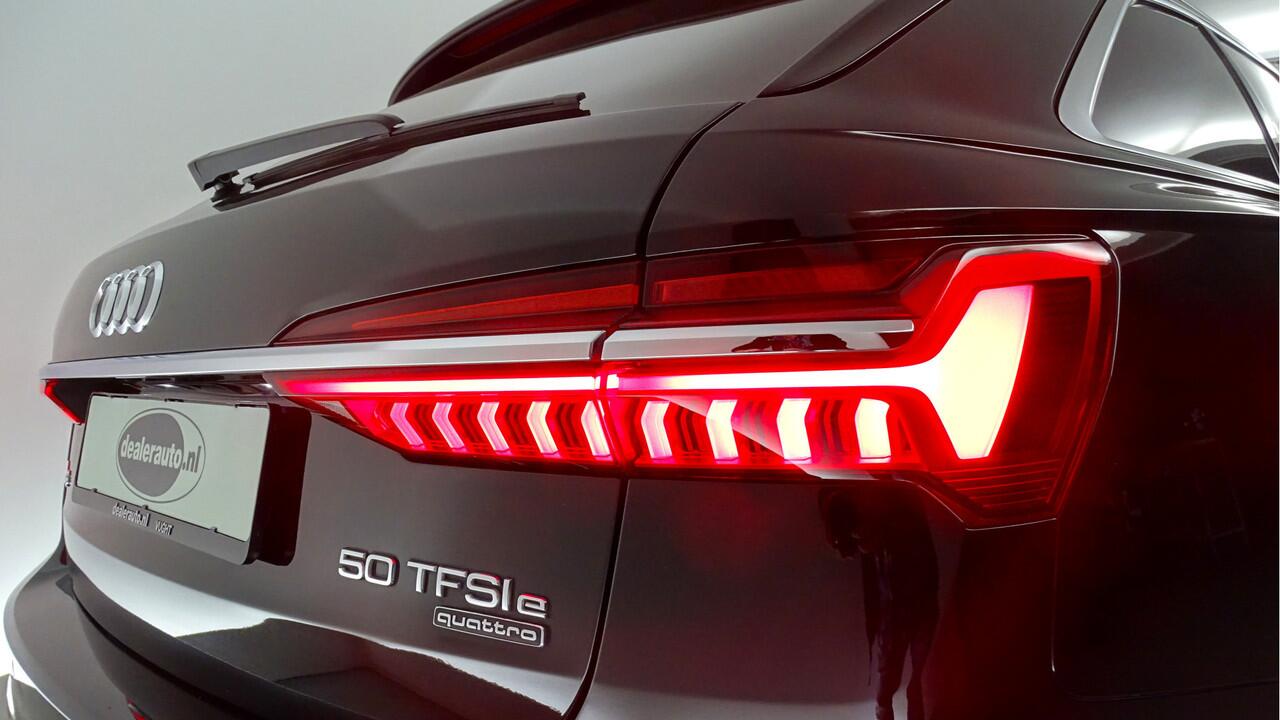 Audi A6 Avant Audi A6 Avant 50 TFSI e quattro Advanced-300pk Dealer O.H. PHEV 19"- Cruise | Half Lederen Sportstoelen Verwarmd | Apple Carplay | Keyless | Virtual | Navigatie | DAB |