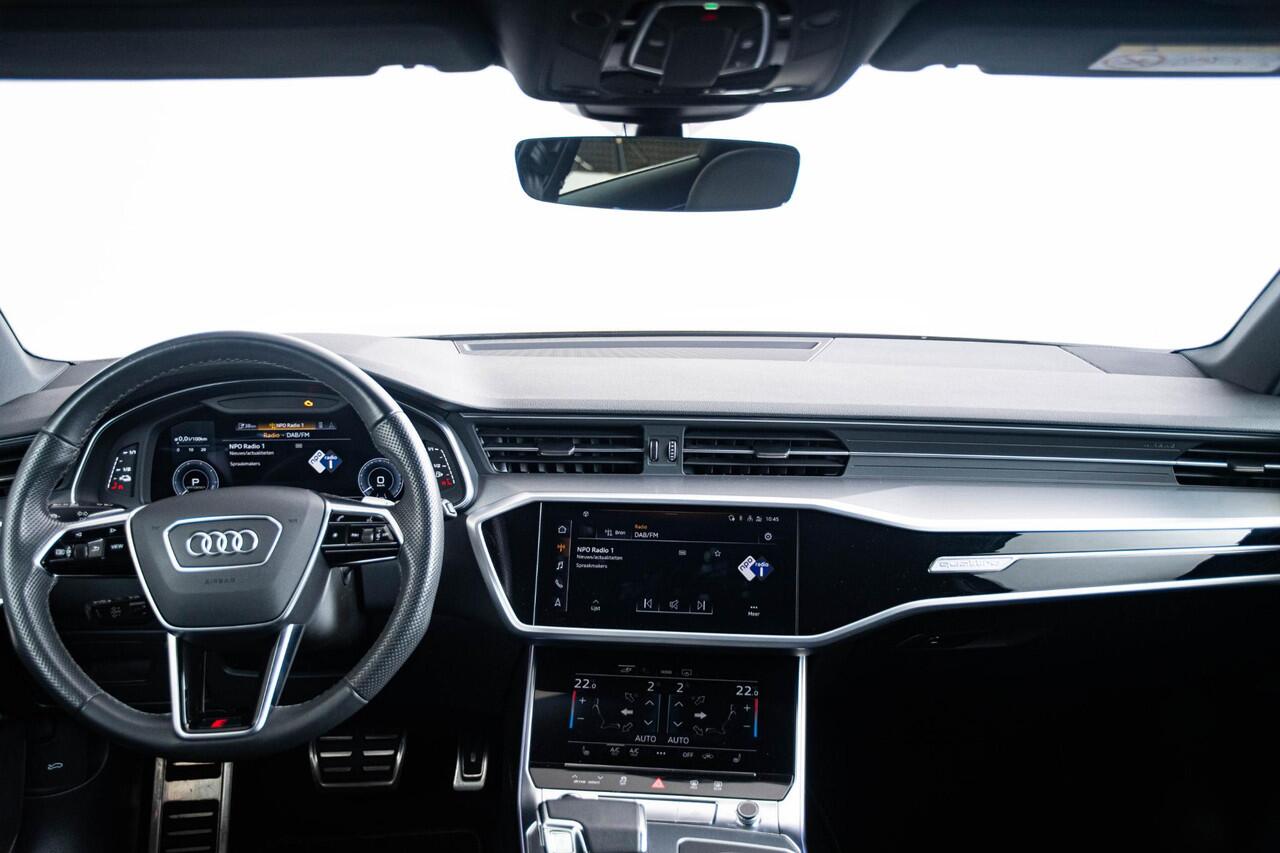 Audi A6 Avant 55 TFSI e quattro Pro Line S Adaptive Cruise Control - Privacy glas - Sportstoelen - Stoelverwarming vóór - Assistentiepakket City/Tour - Achteruitrijcamera - Sportonderstel - Multifunctioneel lederen sportstuurwiel -