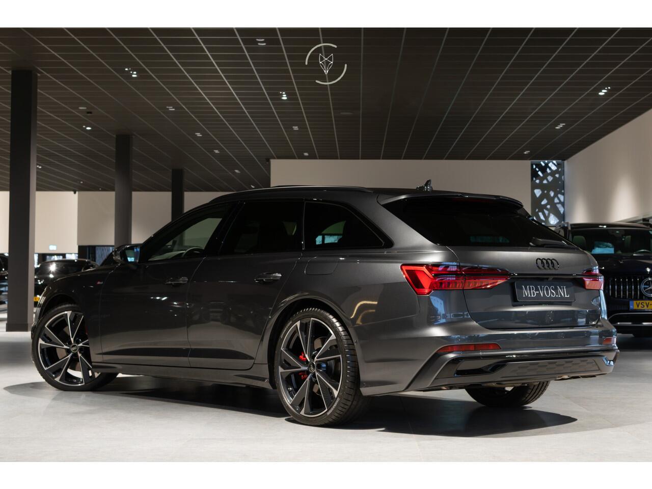 Audi A6 Avant 55 TFSI e quattro Pro Line S Competition B&O 3D|Sportstoelen+|Comfortsleutel|HUD|Fijnnappa|21"|Zwart optiek