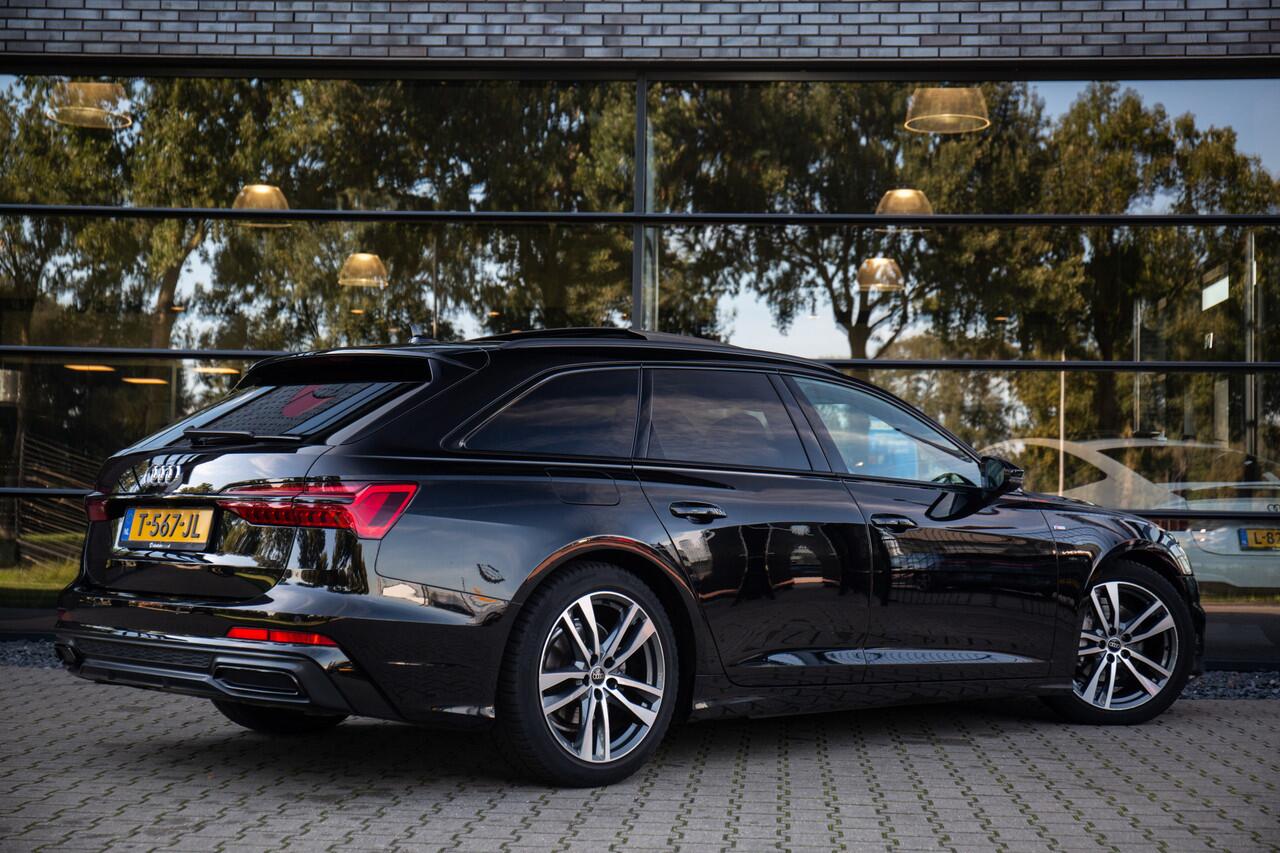 Audi A6 Avant 40 TFSI S edition Competition , Panoramadak, Trekhaak, Adaptive cruise,