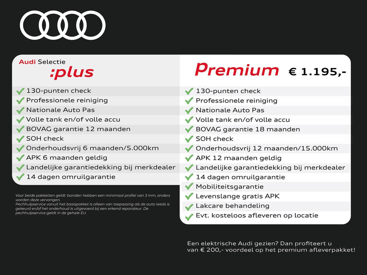 Audi A6 Avant 2.0 e-hybrid quattro S edition | Tech Plus | Adaptive luchtvering | Lederen bekleding | Head-Up display | Elektrische stoelverstelling incl. memory