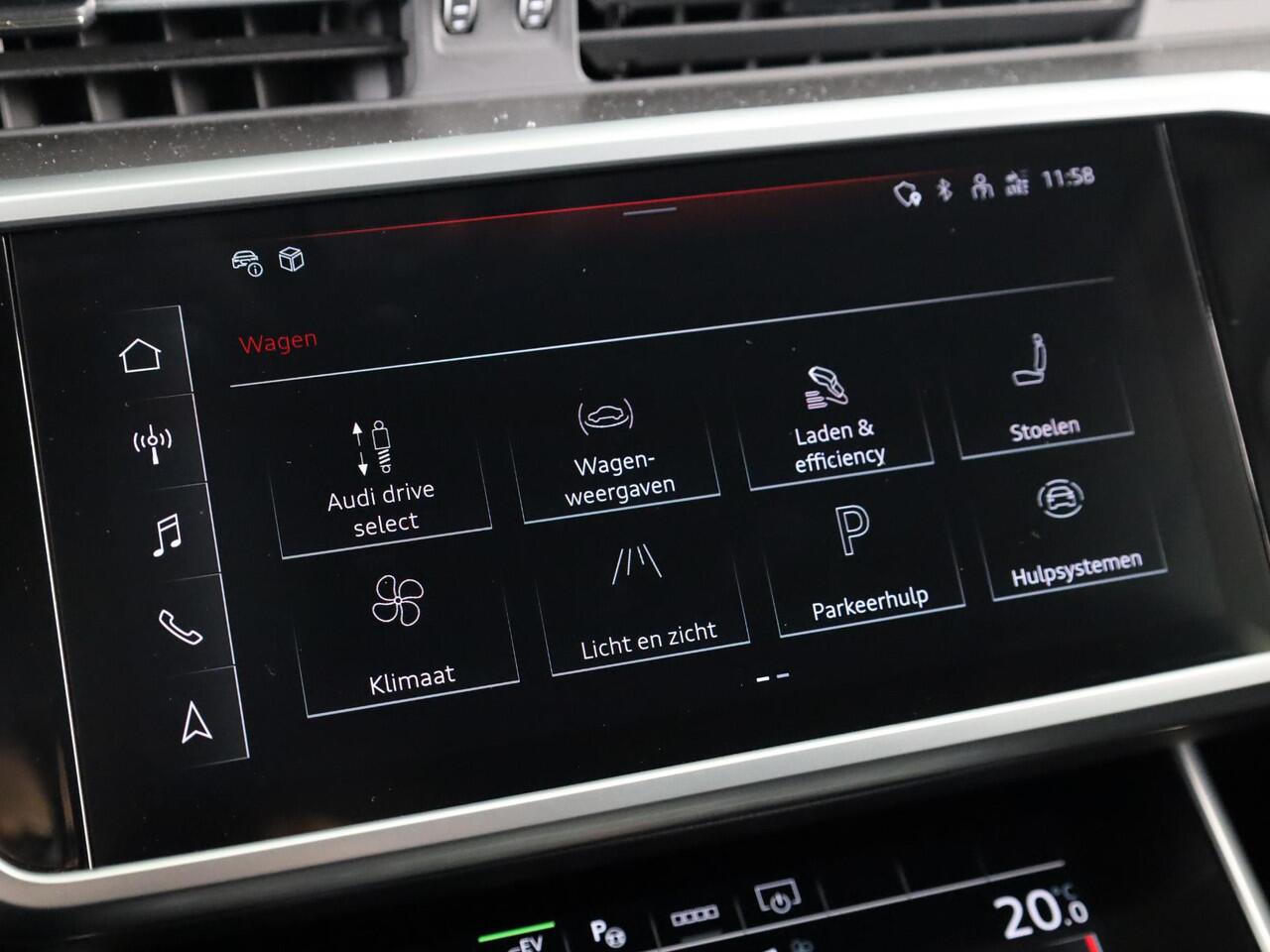 Audi A6 Avant 50 TFSI e quattro 299pk | Trekhaak wegklapbaar | Lederen bekleding | Electrisch verstelbare voorstoelen+geheugen bestuurdersstoel | Adaptieve cruise controle