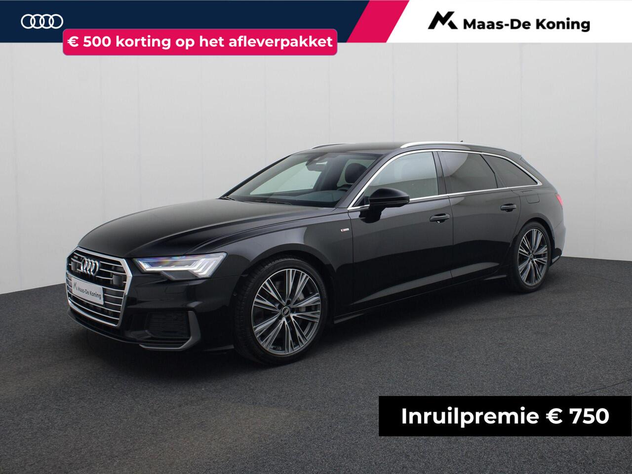 Audi A6 Avant 50 TFSIe 220kW/299PK quattro S edition · B & O sound · Apple/Android Car Play · Adaptive Cruise Control · Navigatie · Leder/stof