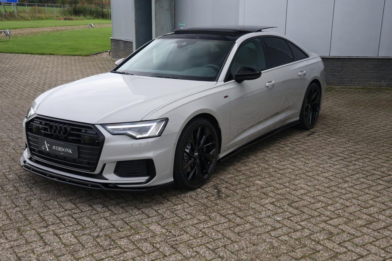 Audi A6 50 TFSI e Quattro 299pk 3x S-line Pano|B&O|Matrix|Krijtgrijs|Maxton