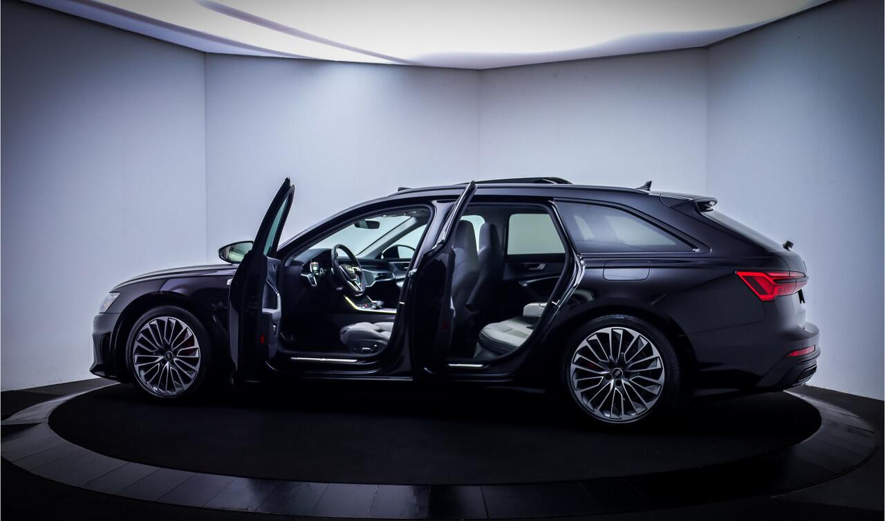 Audi A6 Avant 55TFSIe SPORT QUATTRO PANO | B&O | MATRIX | RS ZETELS | MEMORY | ADAPTIEF | LANE.ASS | STUUR+STOELVERW | CARPLAY | LMV 19''