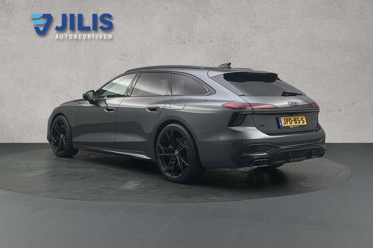 Audi A6 Avant e-Hybrid Quattro S-line Daytona grijs | Panoramadak | Trekhaak | B&O | Matrix led | 360 camera | 5 jaar garantie | Trekhaak | Digitaal display