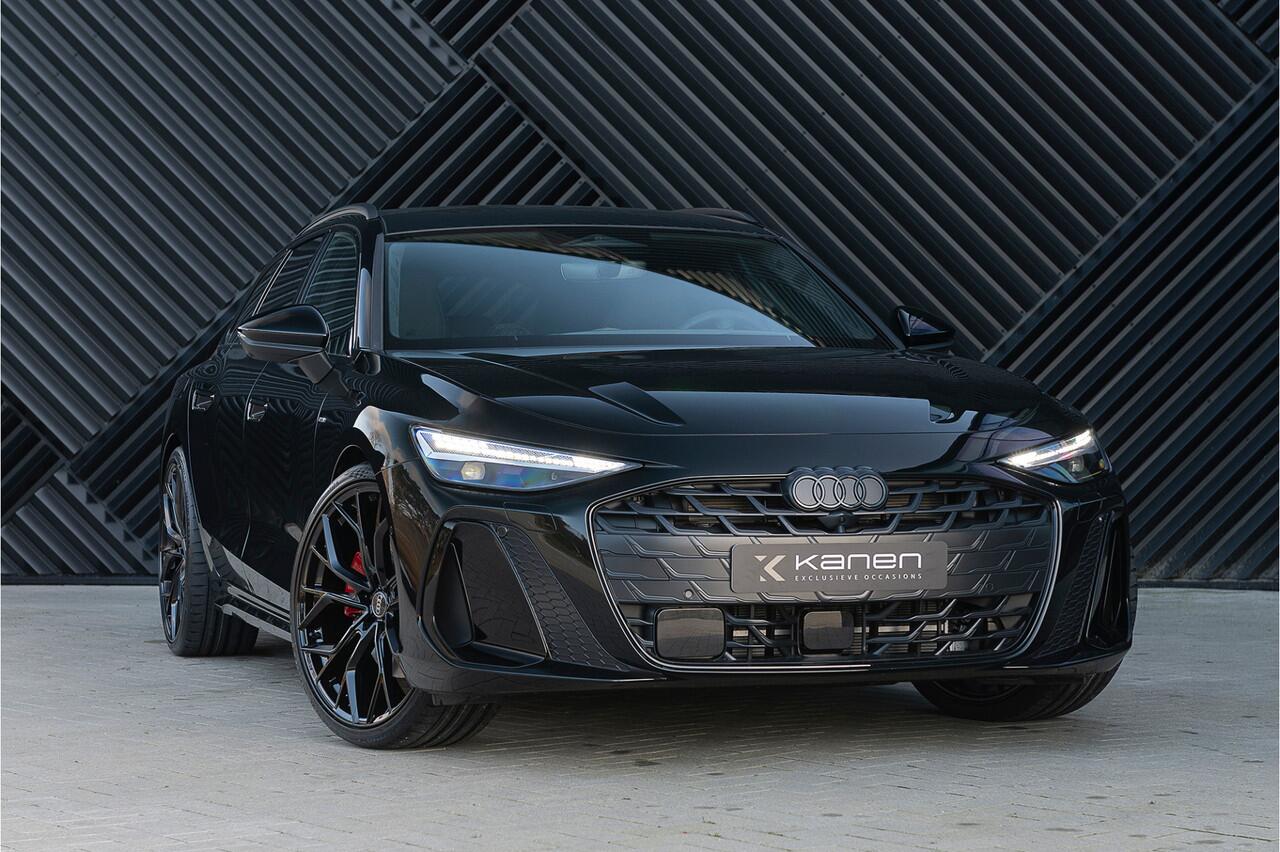 Audi A6 Avant 2.0 e-hybrid quattro 270 KW S edition Competition Alle Opties ACC B&O Midnightgrun S Stoel 360 Camera Pano Luchtv. Vielwielbes. AmbientPro Trekhaak FULLOPTION