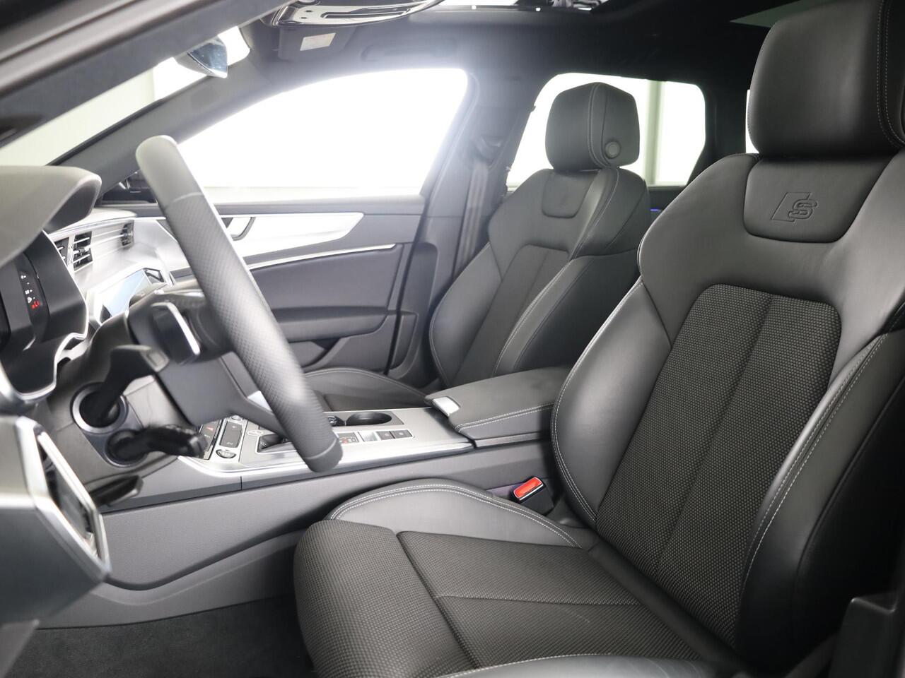 Audi A6 Avant 50 TFSI e quattro S edition Competition 299 pk S-tronic | Verlengde garantie | Navigatie | Panoramadak | Trekhaak (wegklapbaar) | B&O Soundsystem | Stoelverwarming v/a |