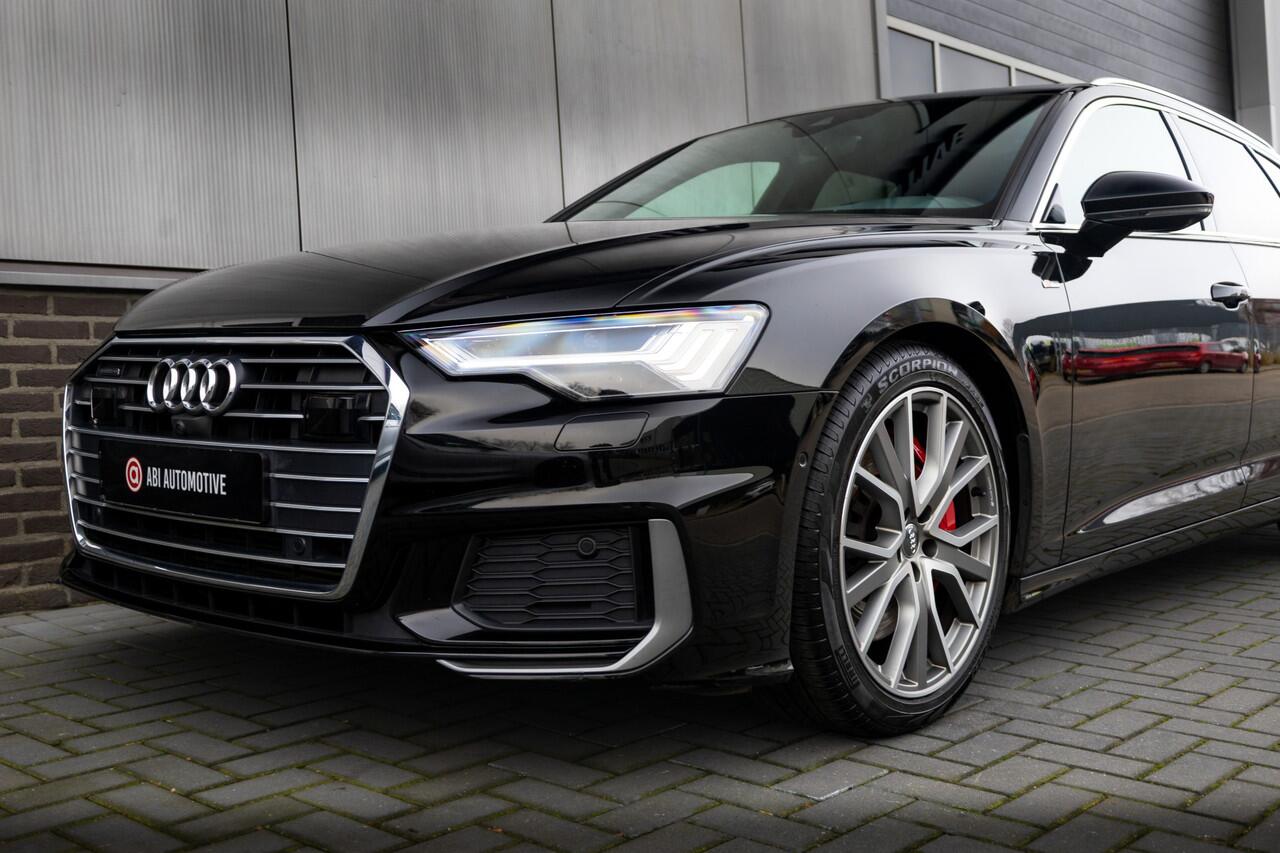 Audi A6 Avant 55 TFSI e 367 pk Quattro Pro Line S-Line Competition / Pano-Dak/ HD-Matrix/ B&O-Sound/ 360-Camera/ Carbon/ Keyless/ Adap.Cruise/ Stoel.Verw V+A/ Trekhaak/ 20" LMV