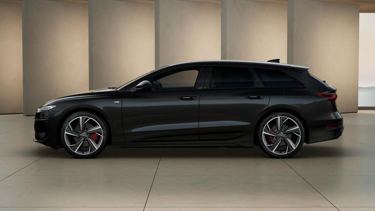 Audi A6 Avant e-tron S edition 83 kWh privacy glass, LM velgen 21", winterpakket, leder interieur