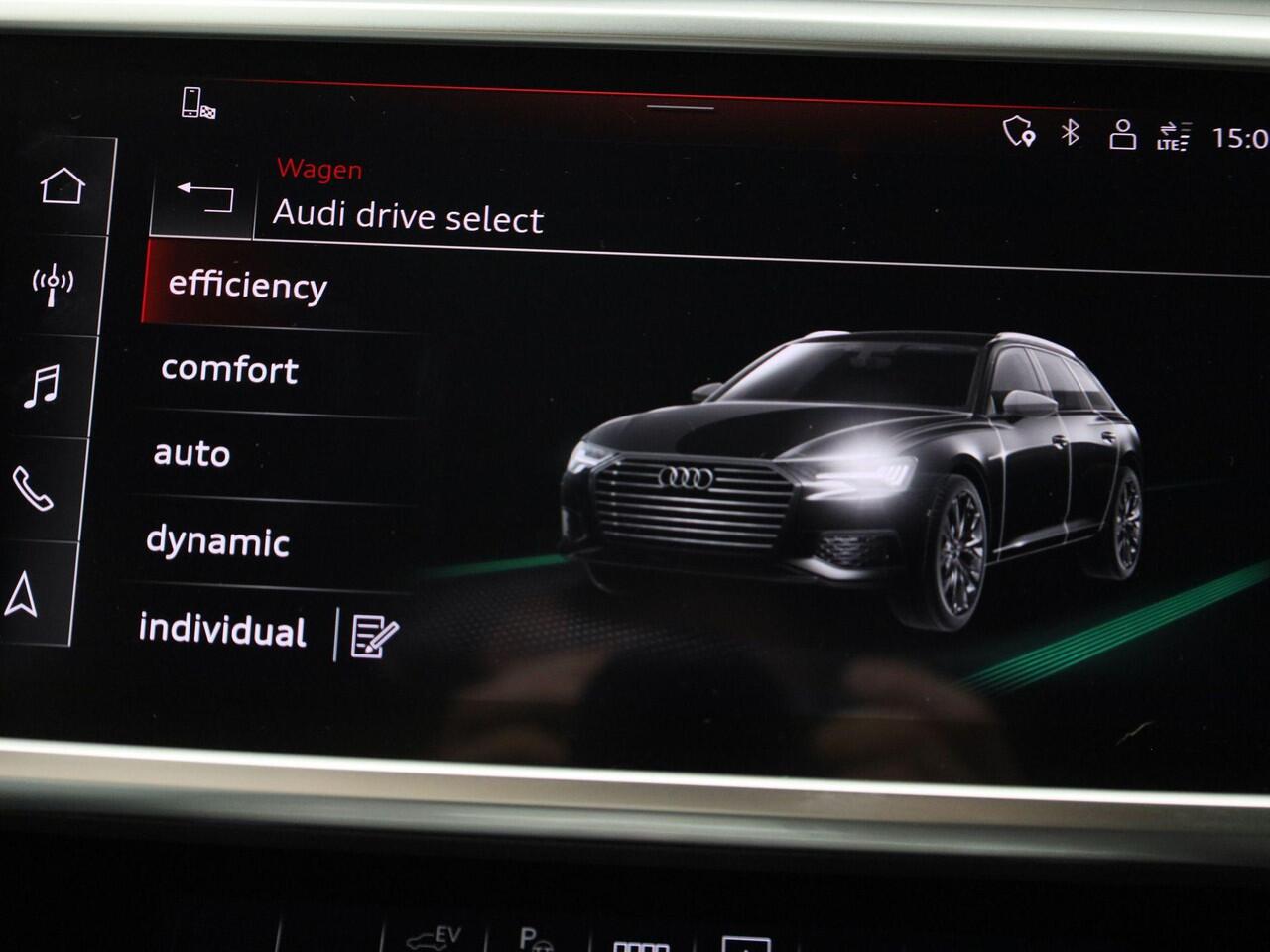 Audi A6 Avant 50 TFSIe 220kW/299PK quattro S edition · B & O sound · Apple/Android Car Play · Adaptive Cruise Control · Navigatie · Leder/stof