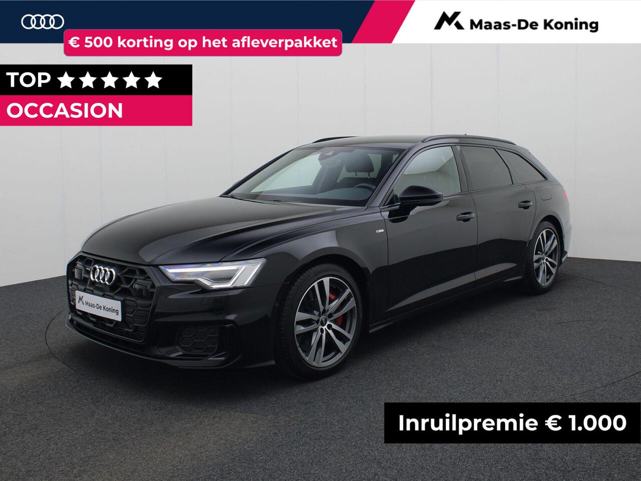 Audi A6 Avant 55 TFSIe 270kW/367PK quattro S Line · Navigatie · Apple Car Play · Camera · Trekhaak · Zwart optiek · TOPDEAL