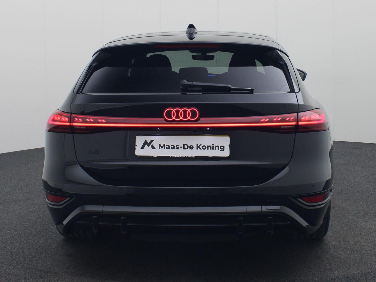 Audi A6 Avant e-tron S edition e-tron 100kWh 367 PK · Tech pro · Panorama-glasdak · Sportstoel plus leder zwart · Stoelmassage + ventilatie