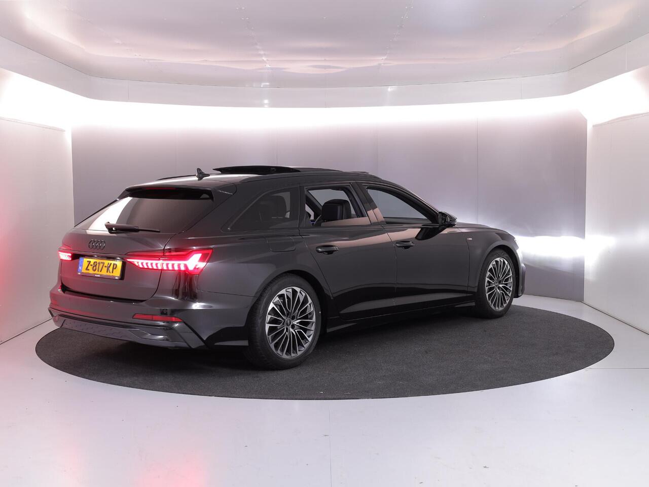 Audi A6 Avant 40 TFSI S edition Competition 204 pk S-tronic | Verlengde garantie | Navigatie | Panoramadak | Parkeersensoren | Achteruitrijcamera | Stoelverwarming | S-Line |