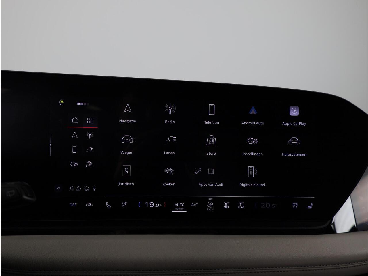 Audi A6 Avant e-tron Advanced edition performance 100 kWh 367pk | Adaptieve cruise controle | Stoelventilatie | Pack Tech Pro | Beige Leder